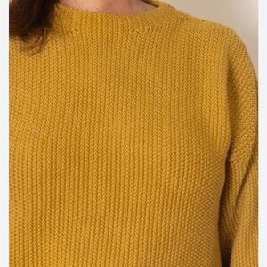 Bohme Oversized Cropped Sweater